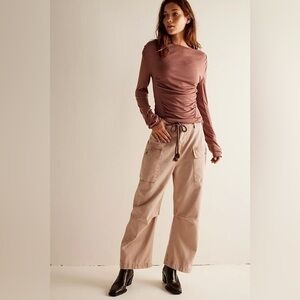 FREE PEOPLE We The Free Mending Heart Barrel Pants